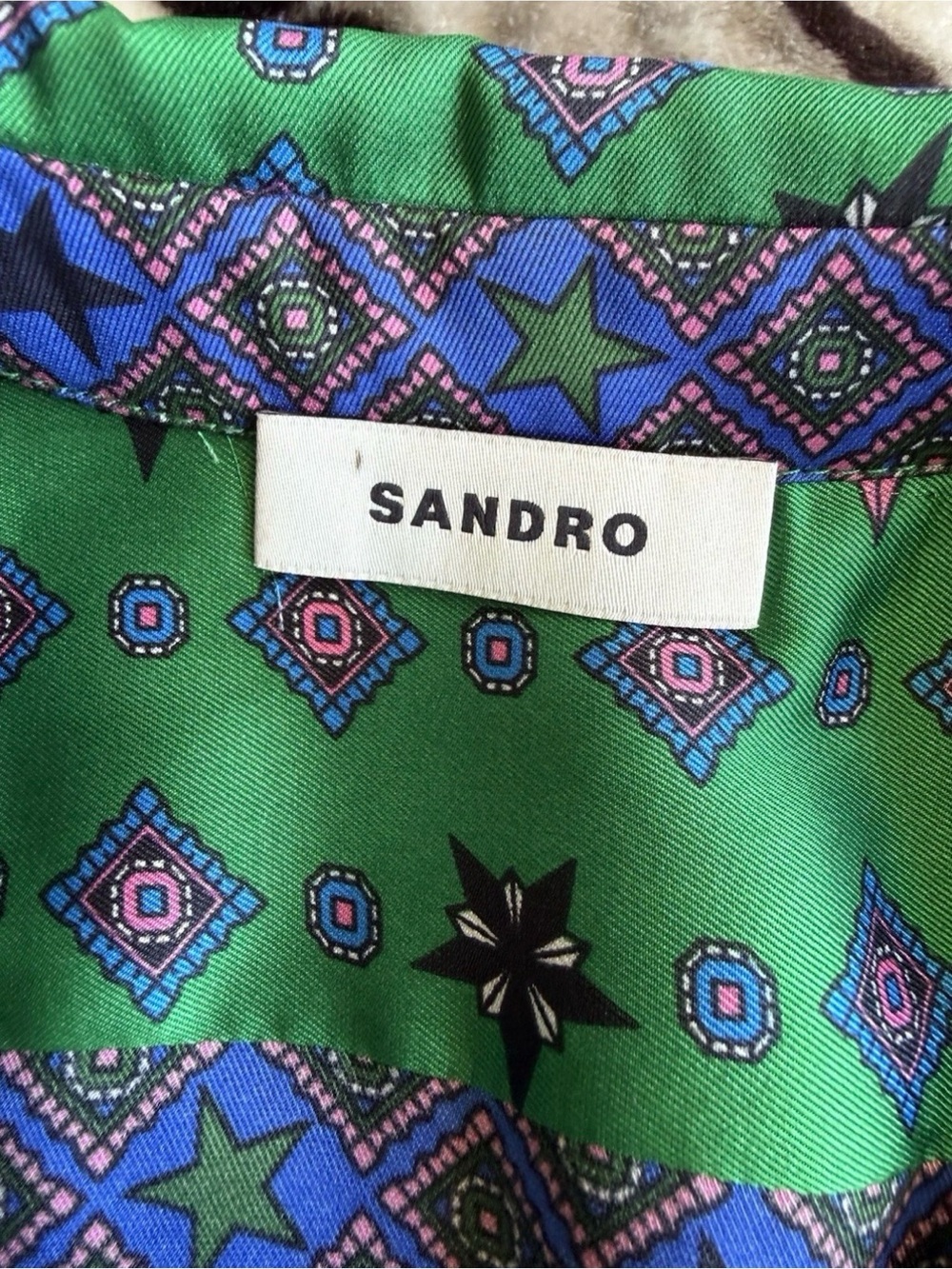 Sandro Paris Mini Dress Size 36 - Picture 9 of 9
